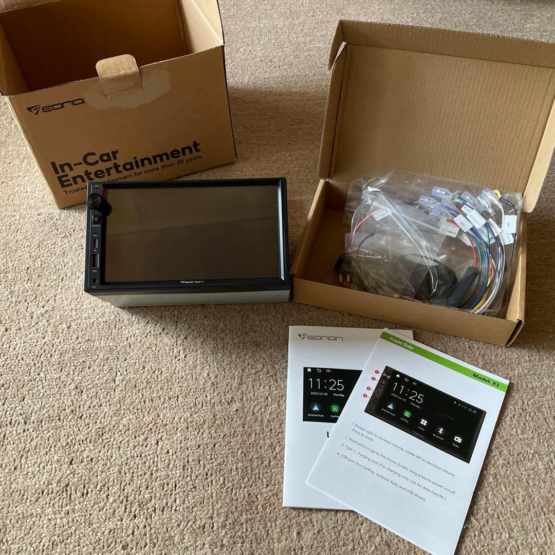 【新品】eonon ディスプレイカーオーディオ　X3J カーナビ