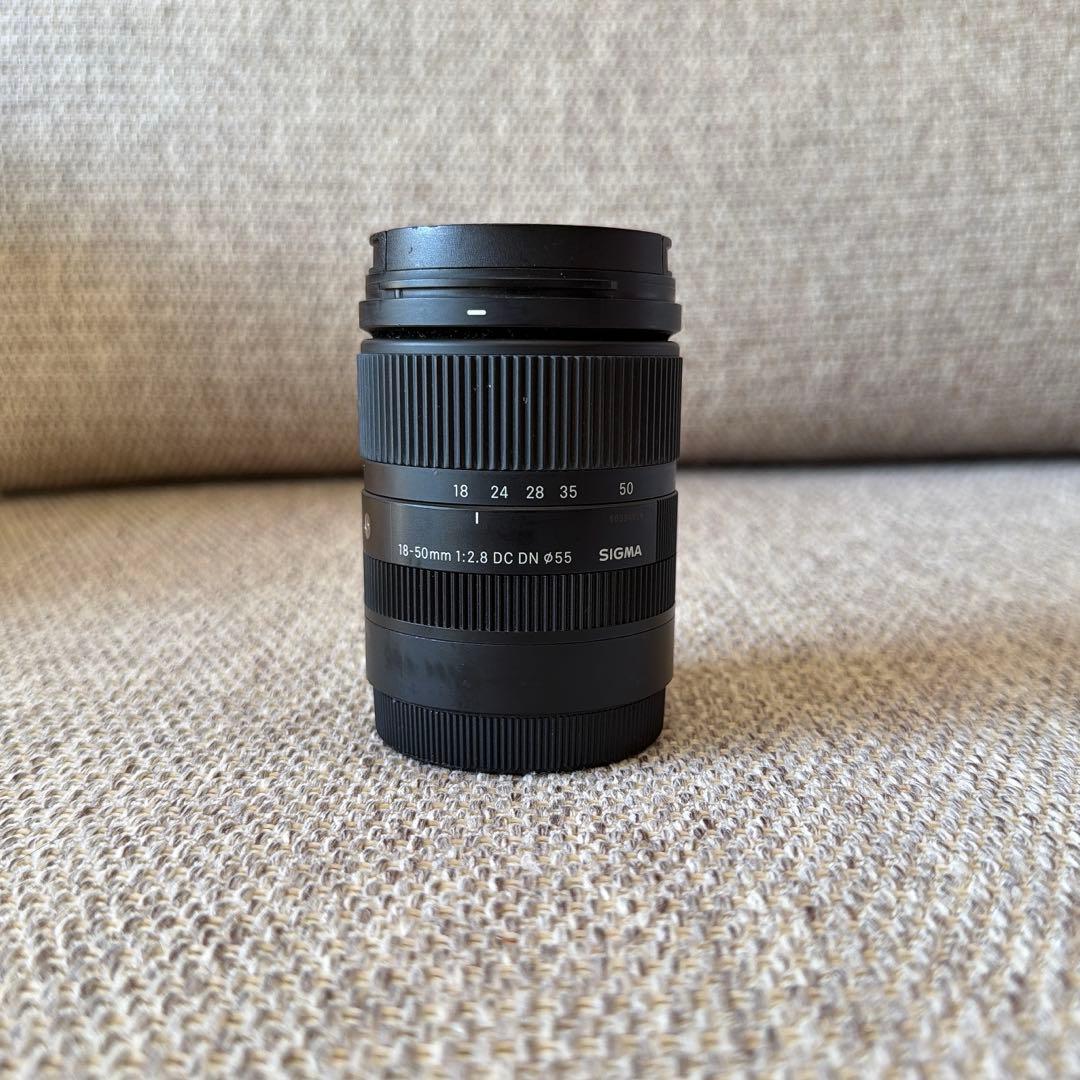 SIGMA 18-50mm F2.8 DC DN レンズ　Eマウント