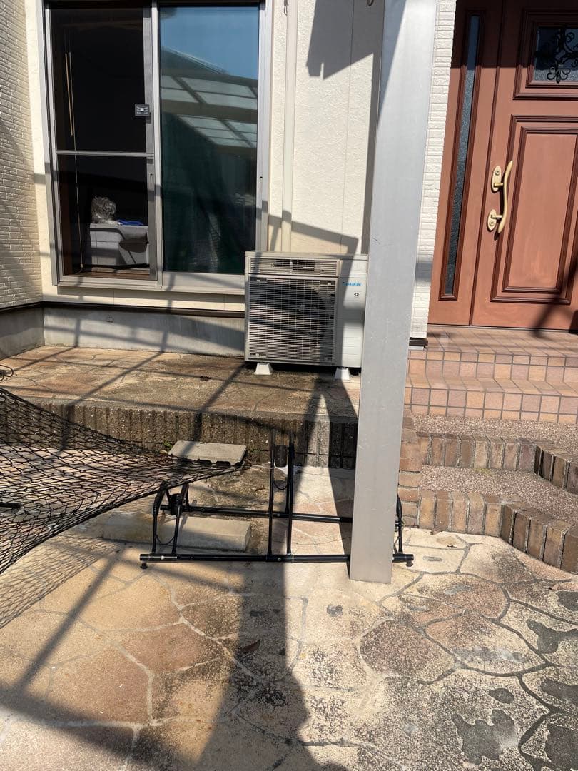 値下げ★バッティングネット 練習用具 【自宅のカーポートをご利用して設置出来る】