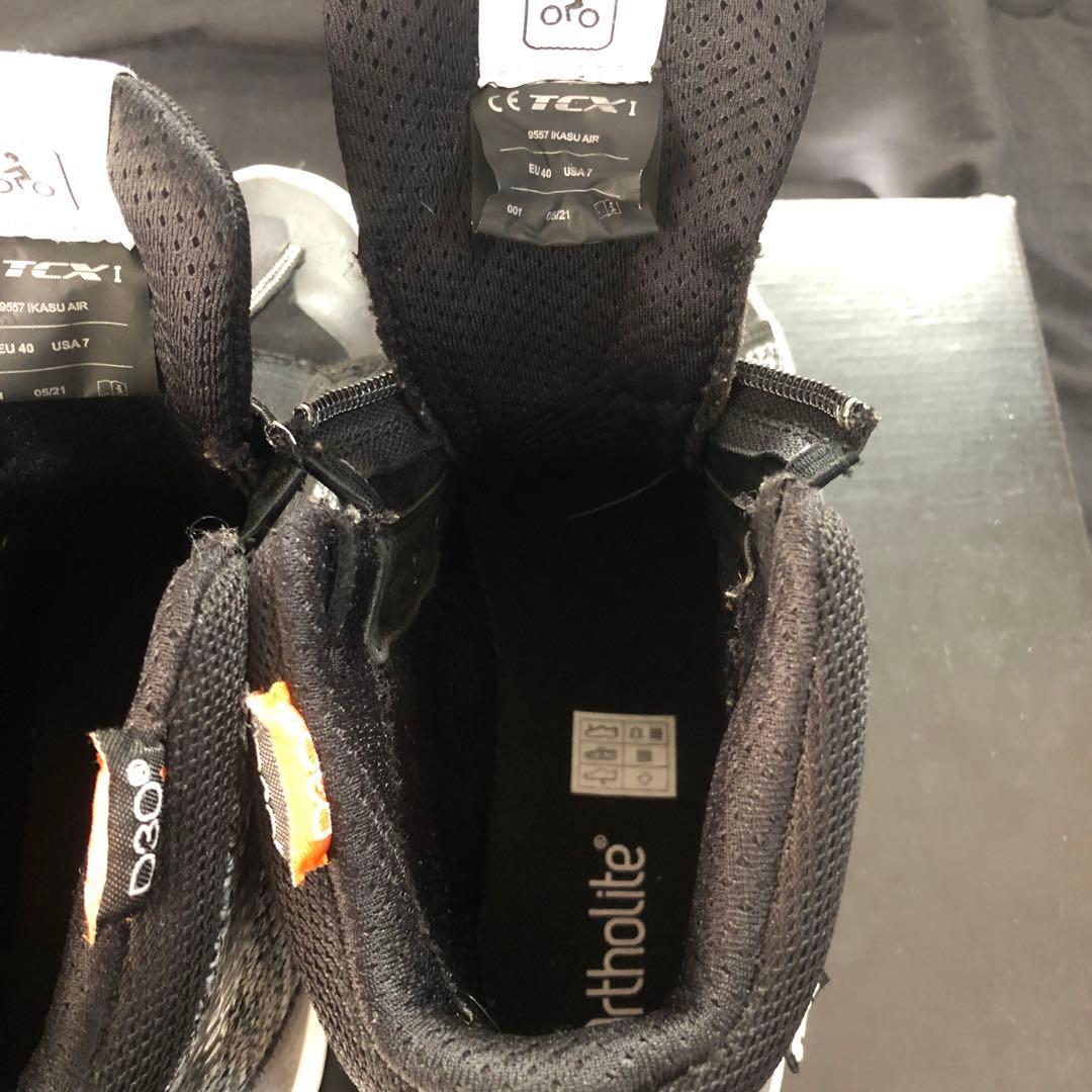 デイトナ TCX IKASU Air バイク用ハイカットシューズ サイズ25.5