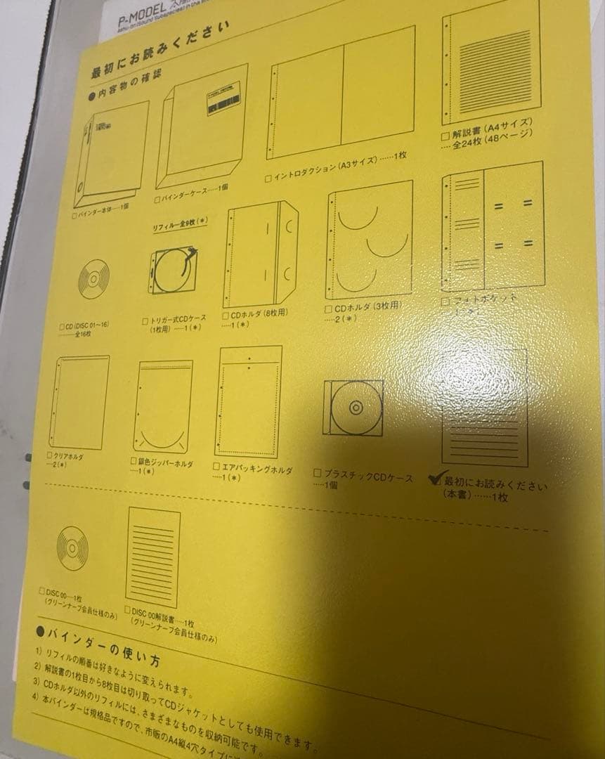 【廃盤】太陽系亞種音 2002年版(Disc00のディスク及び説明資料有)