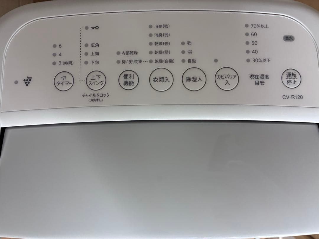 除湿機 CV-R120-W