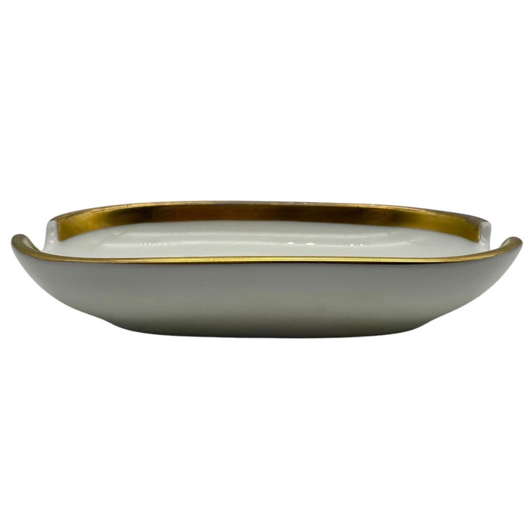 Cartier 小物入れ トレイ 陶器製 アッシュトレイ ドッグモチーフ