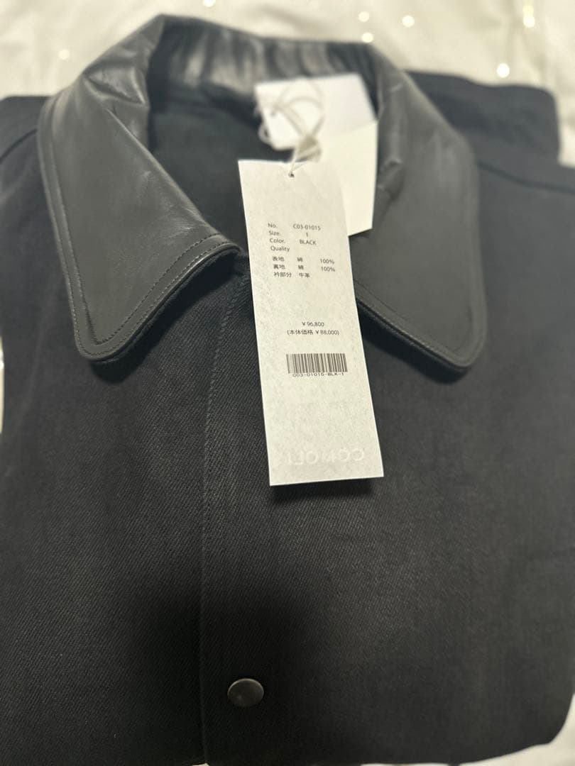 25AW COMOLI デニムレザーワークジャケット size1