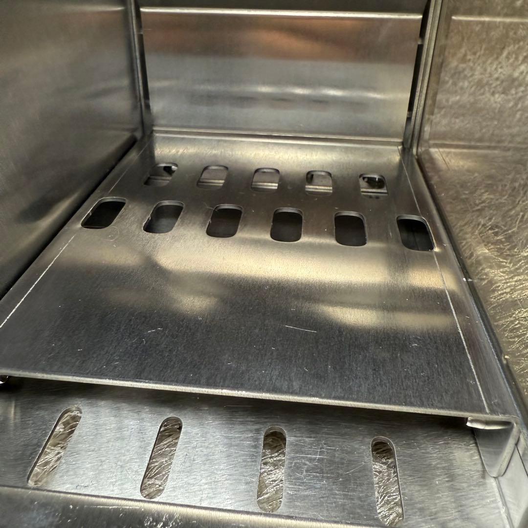 【新品未使用】ステンレス ミニ薪ストーブ 収納バッグ付き