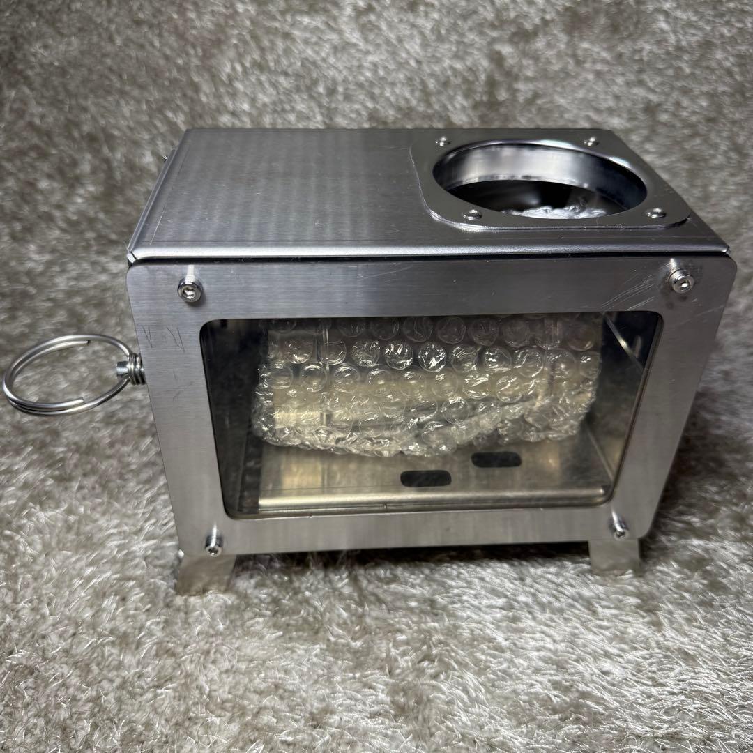 【新品未使用】ステンレス ミニ薪ストーブ 収納バッグ付き