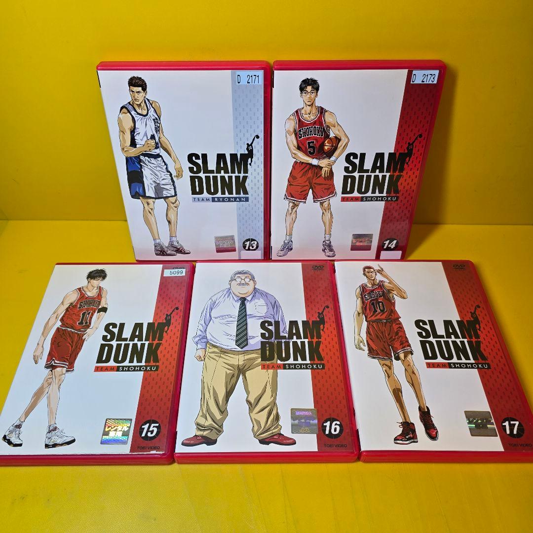 新品ケース交換済み　スラムダンク+THE MOVIE　DVD全19巻セット
