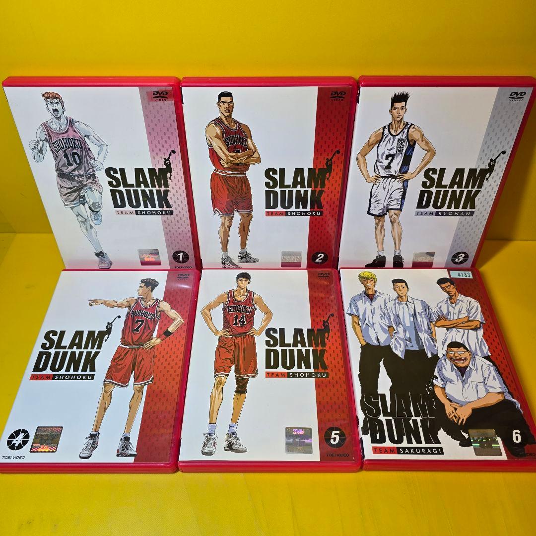 新品ケース交換済み　スラムダンク+THE MOVIE　DVD全19巻セット