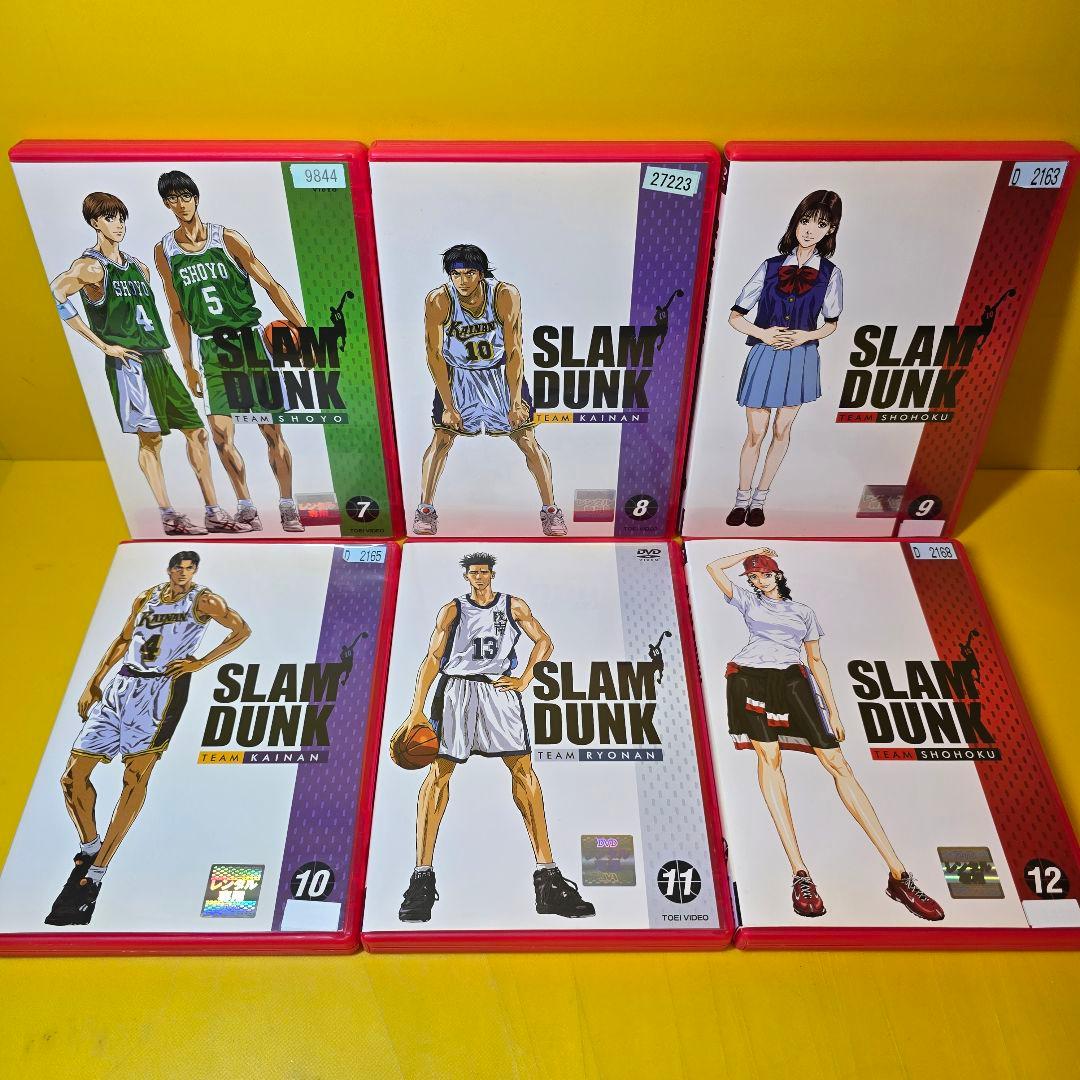 新品ケース交換済み　スラムダンク+THE MOVIE　DVD全19巻セット