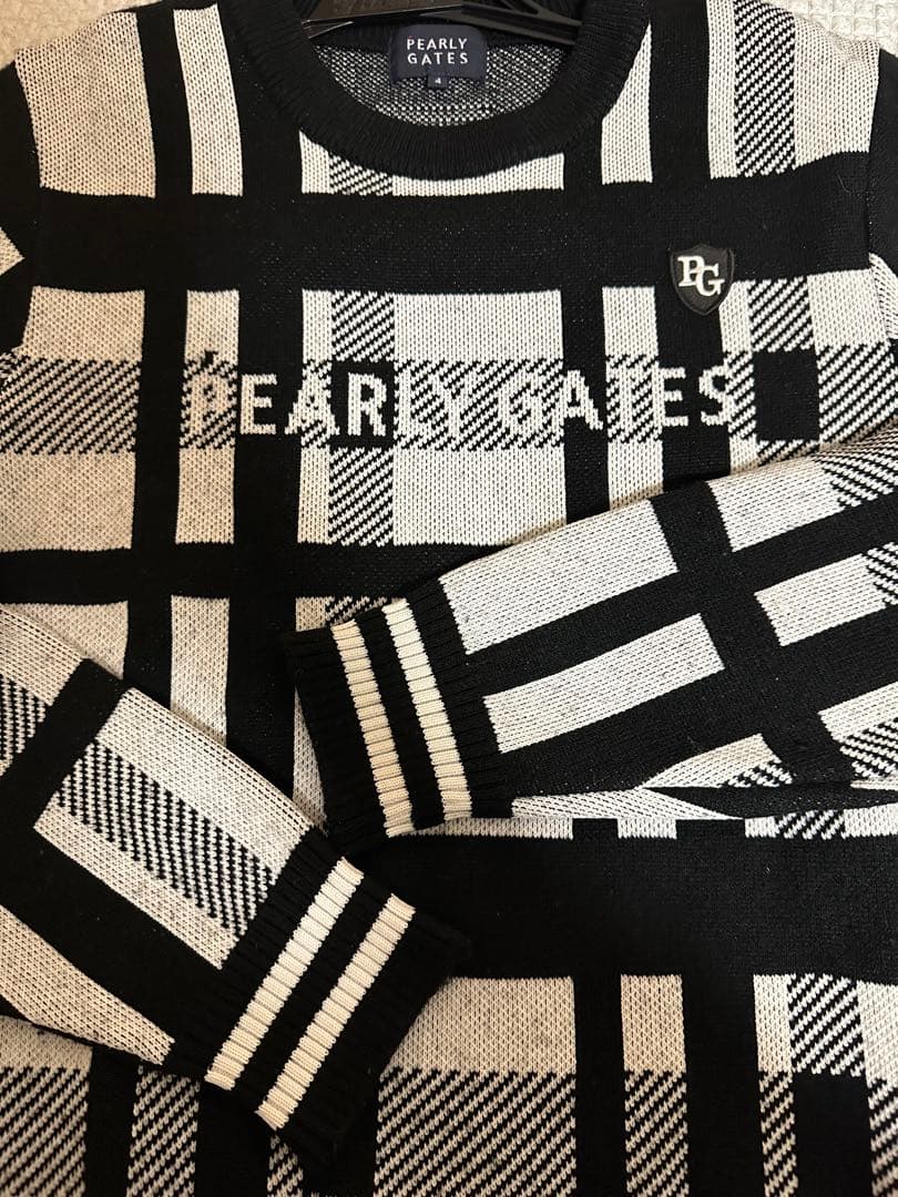 美品 パーリーゲイツ ニットセーター サイズ4（M）