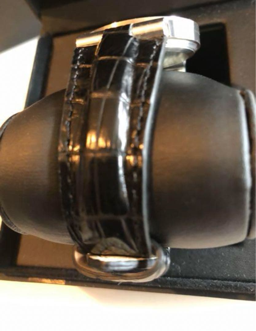 ブルガリ　腕時計　クロコダイル本革　ラバーベルト付