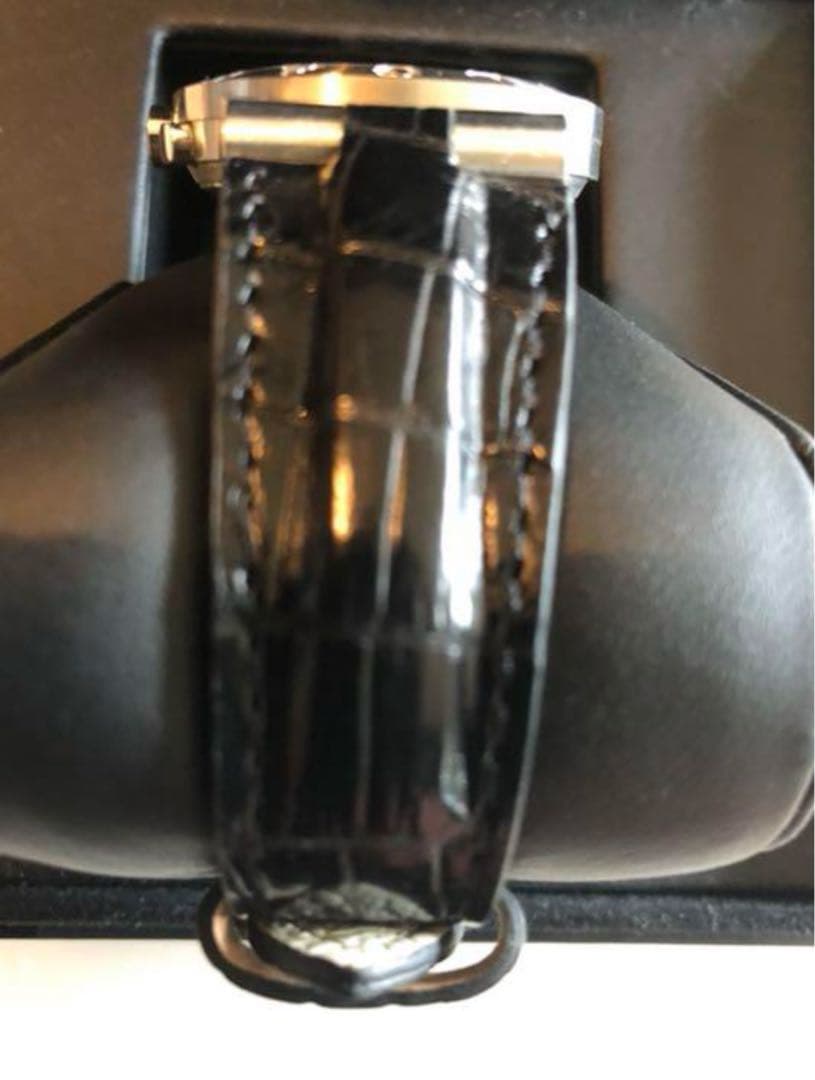 ブルガリ　腕時計　クロコダイル本革　ラバーベルト付