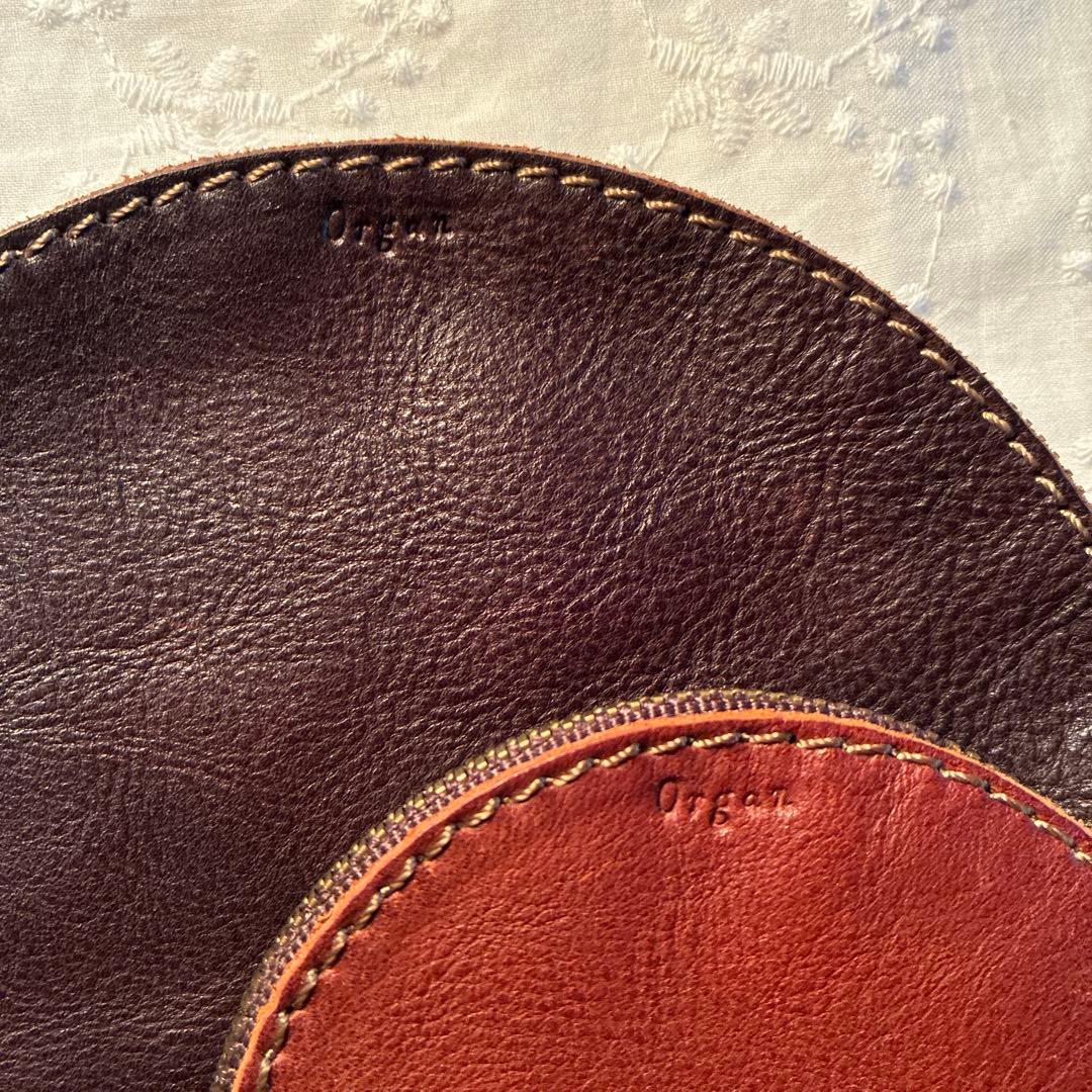 ヘルツ herz オルガン　ラウンドファスナーポーチ　GS-11 2個組