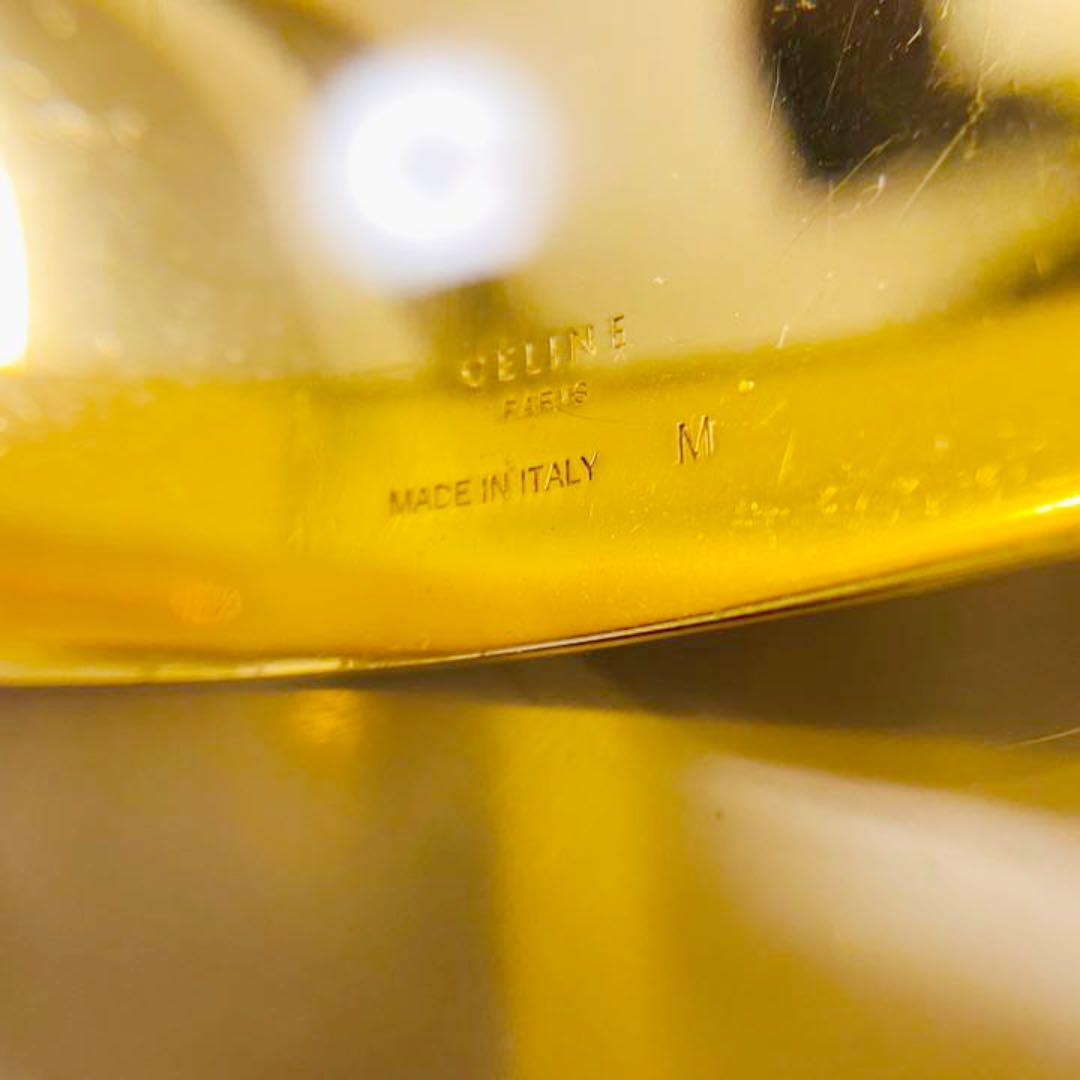 最終価格CELINE ThIn Cuff シン フラット ブレスレット