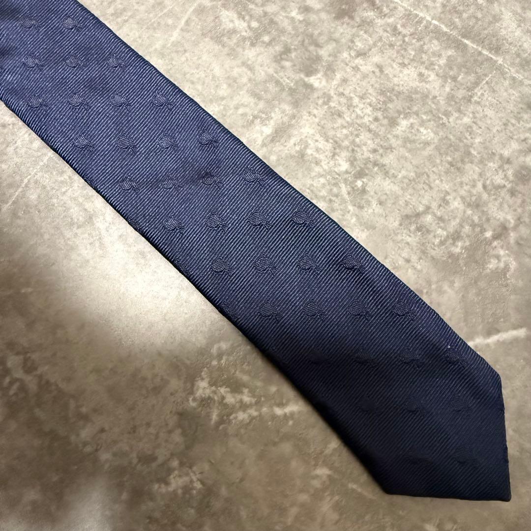 【✨美品✨】Paul Smith ポールスミス ネクタイ ロゴ うさぎ ネイビー