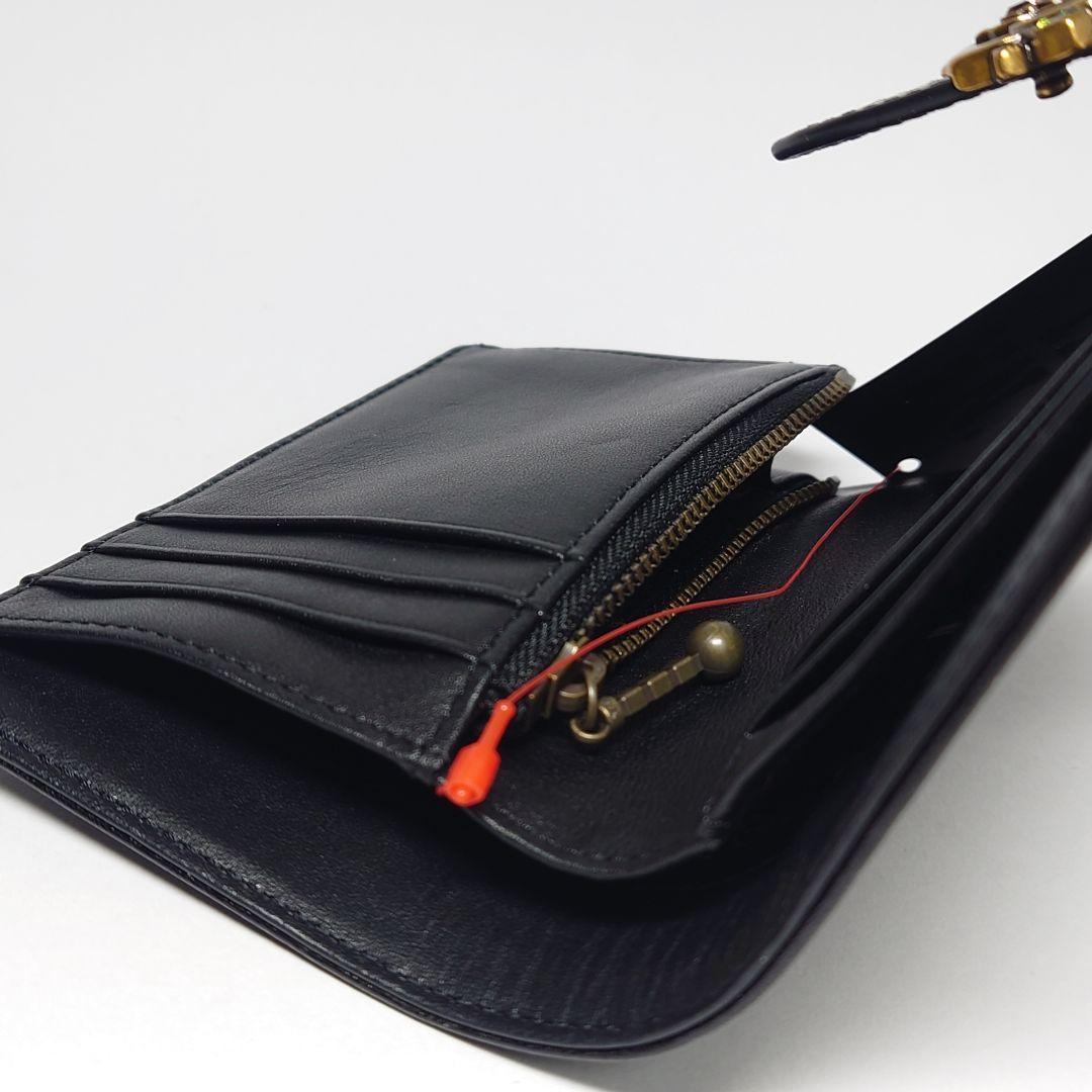 【新品タグ付き】アナスイ ブルボン二つ折り財布 ブラック