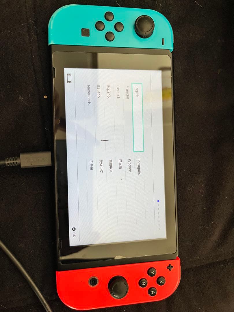 Nintendo Switch 青・赤 本体 初期化済み