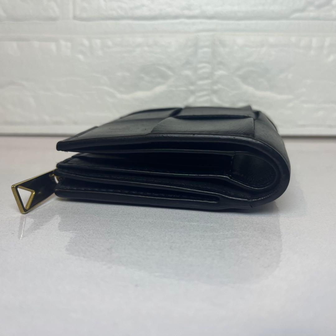 BOTTEGA VENETA カセット 二つ折り 財布 美品 ボッテガ ブラック