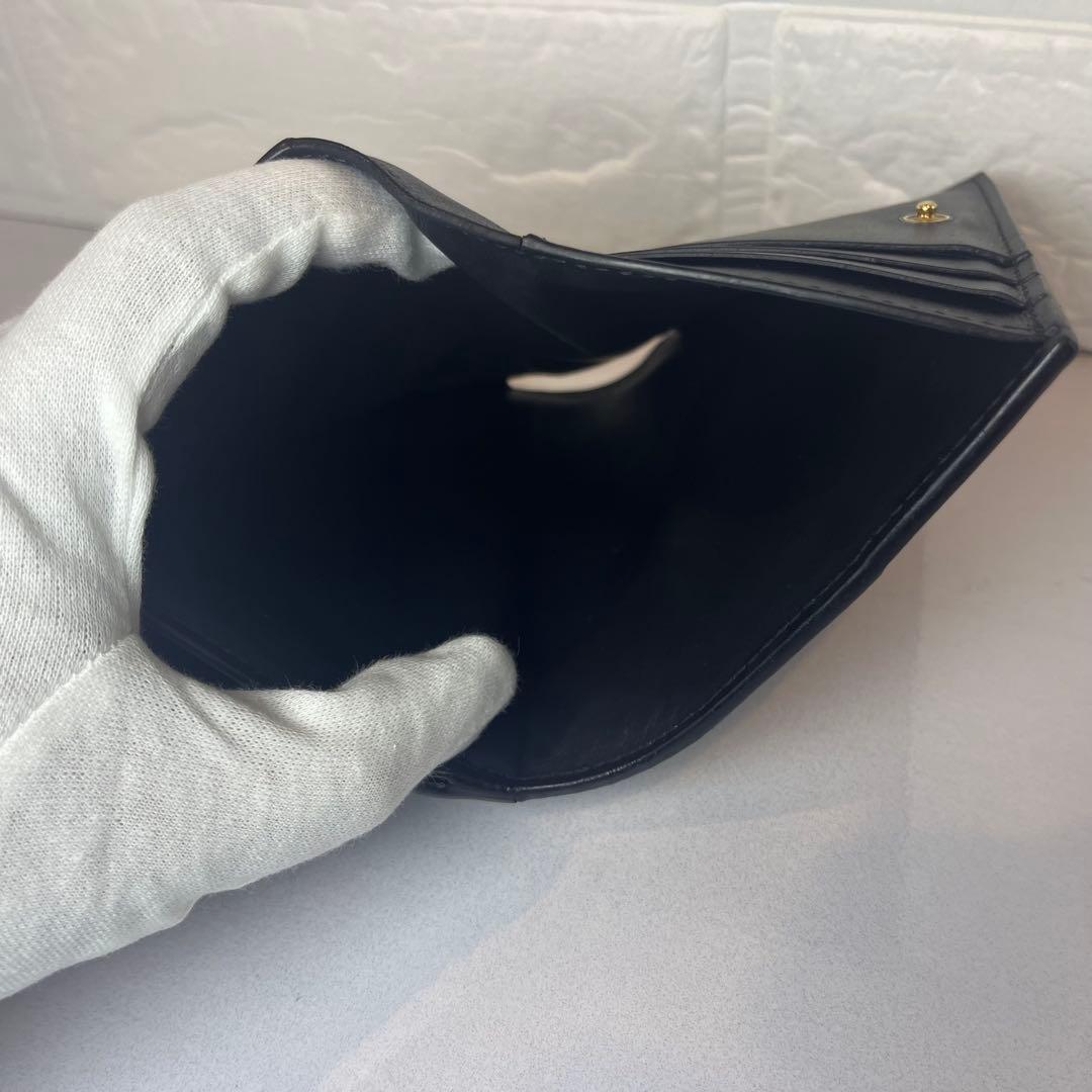 BOTTEGA VENETA カセット 二つ折り 財布 美品 ボッテガ ブラック