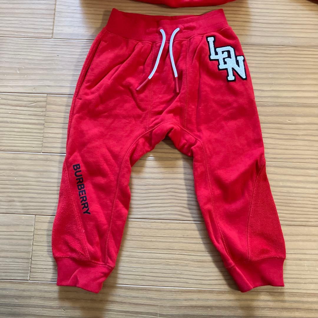 ぞ*ん様 BURBERRY セットアップ　92㎝　2Y