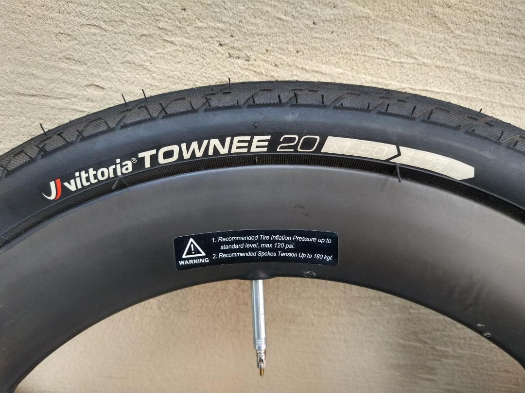 ICAN カーボンバトンホイール前後セット 20インチ451ディスクブレーキ用