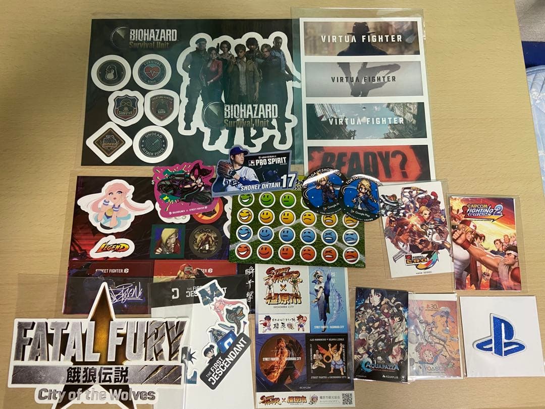 TGS EVO ニコ超 ノベルティ グッズ 大量 ゲームショウ ステッカー等