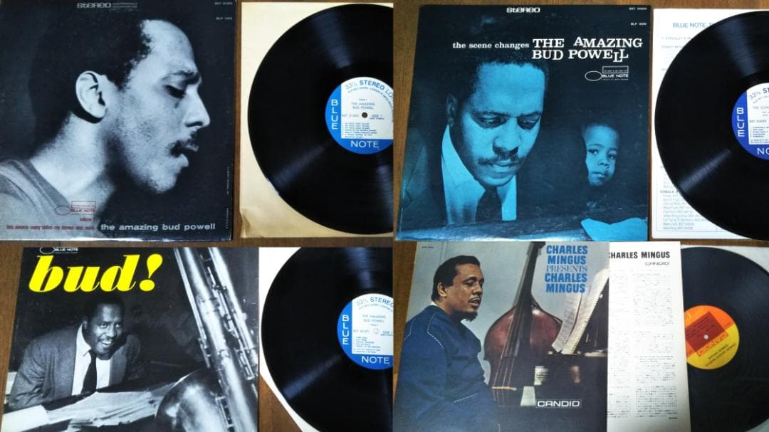 Bud Powell バド・パウエル 3枚 +ミンガス1枚 計4枚セット ジャズ