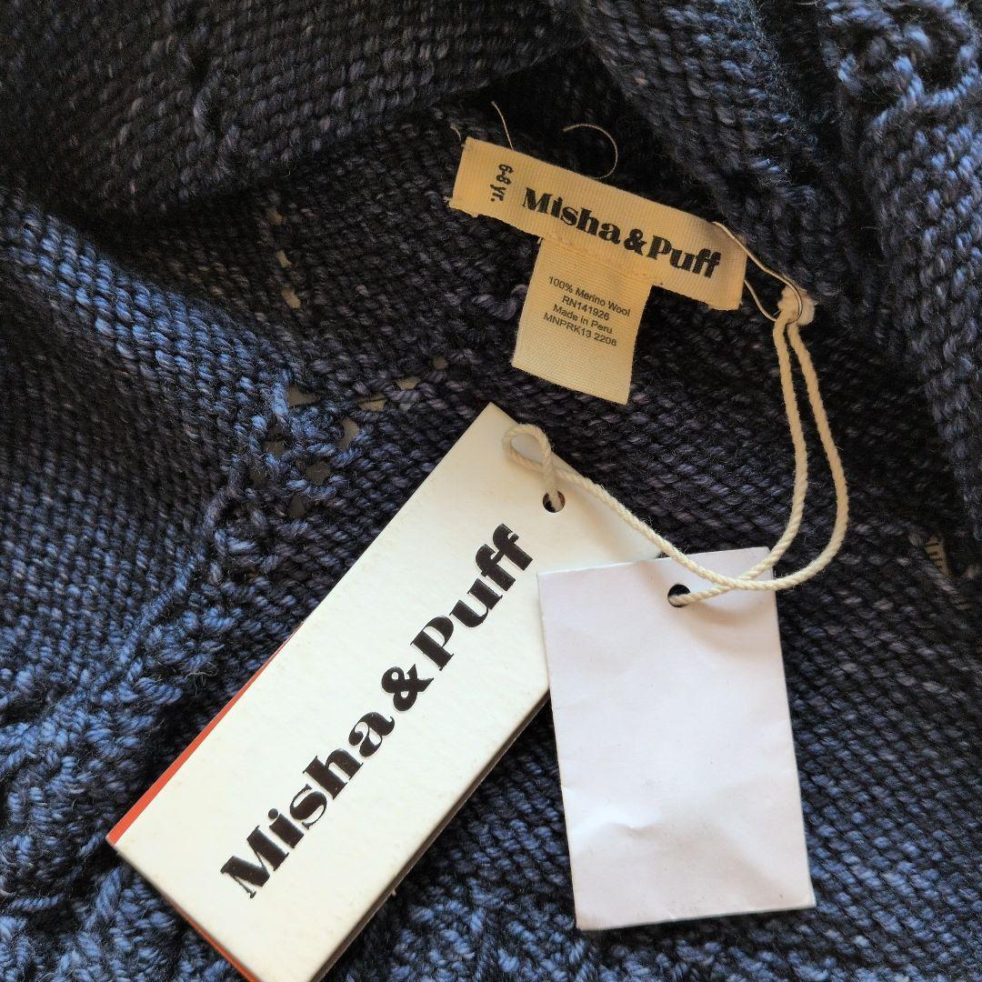 その他 misha and puff Ruffle Capelet Ink 6-8y