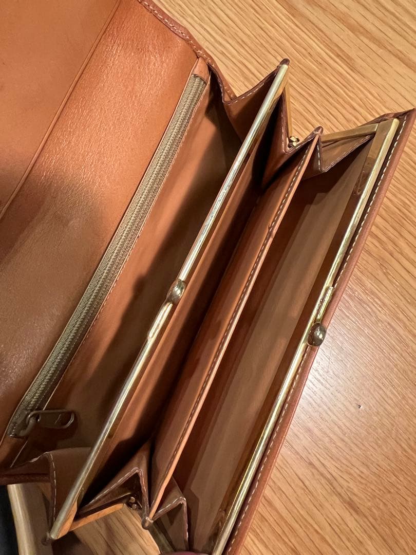 セリーヌ 長財布　マカダム柄　ヴィンテージ