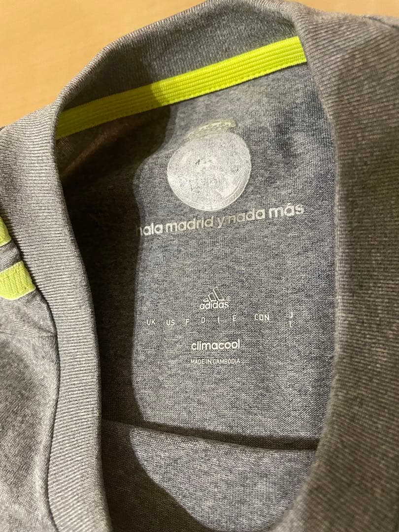 ラリーガアディダスレアル・マドリードサッカーユニフォーム15ロナウド16アウェイ