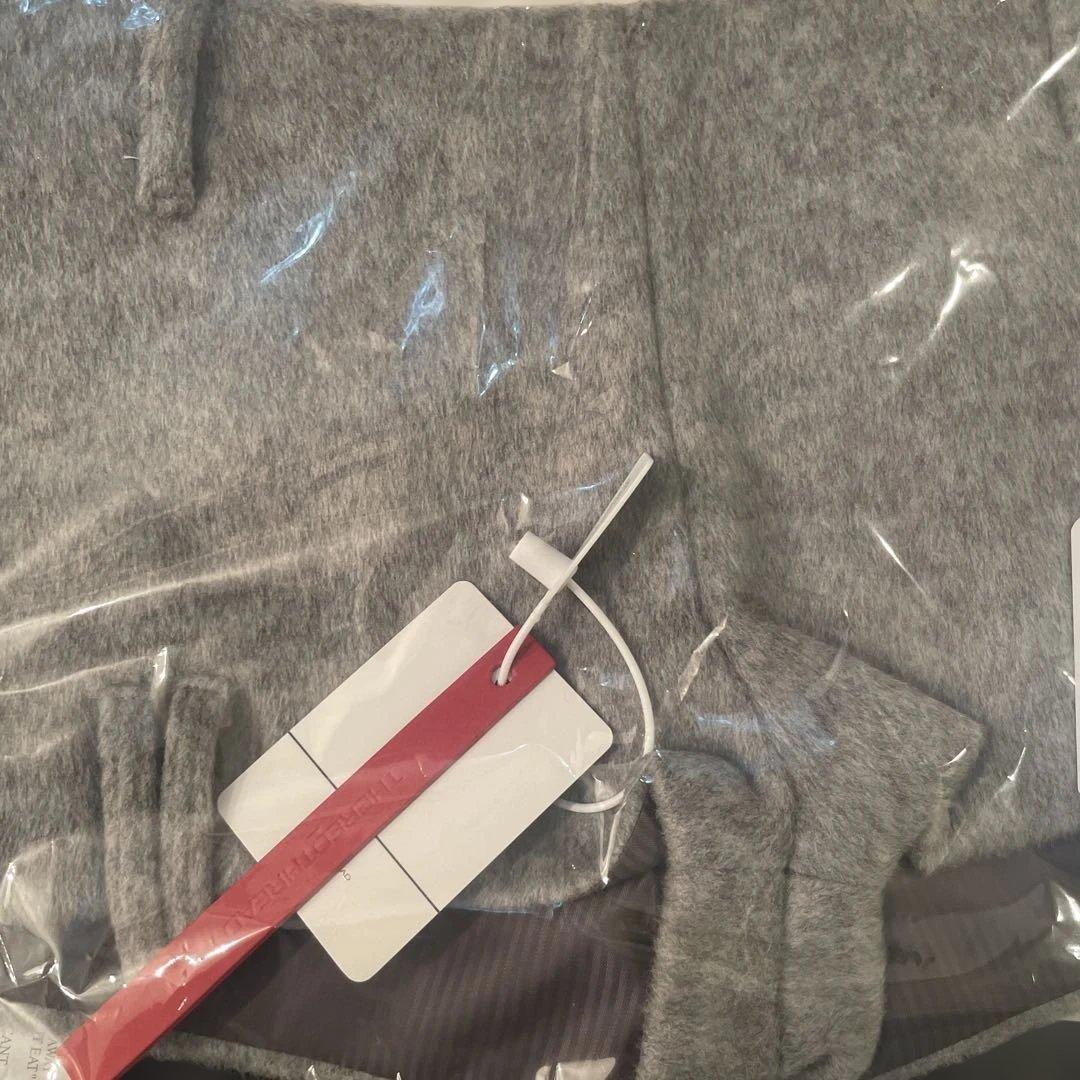 新品 THEREDTHREAD S shaggy shorts　gray S