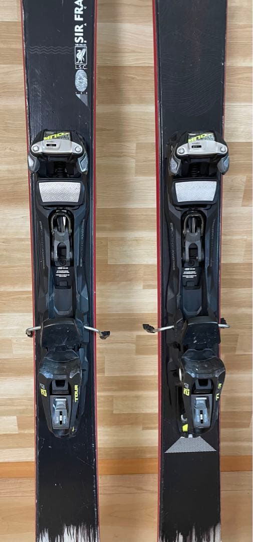 ライン　サーフランシスベーコン（板、ツアービンディング、シールセット）