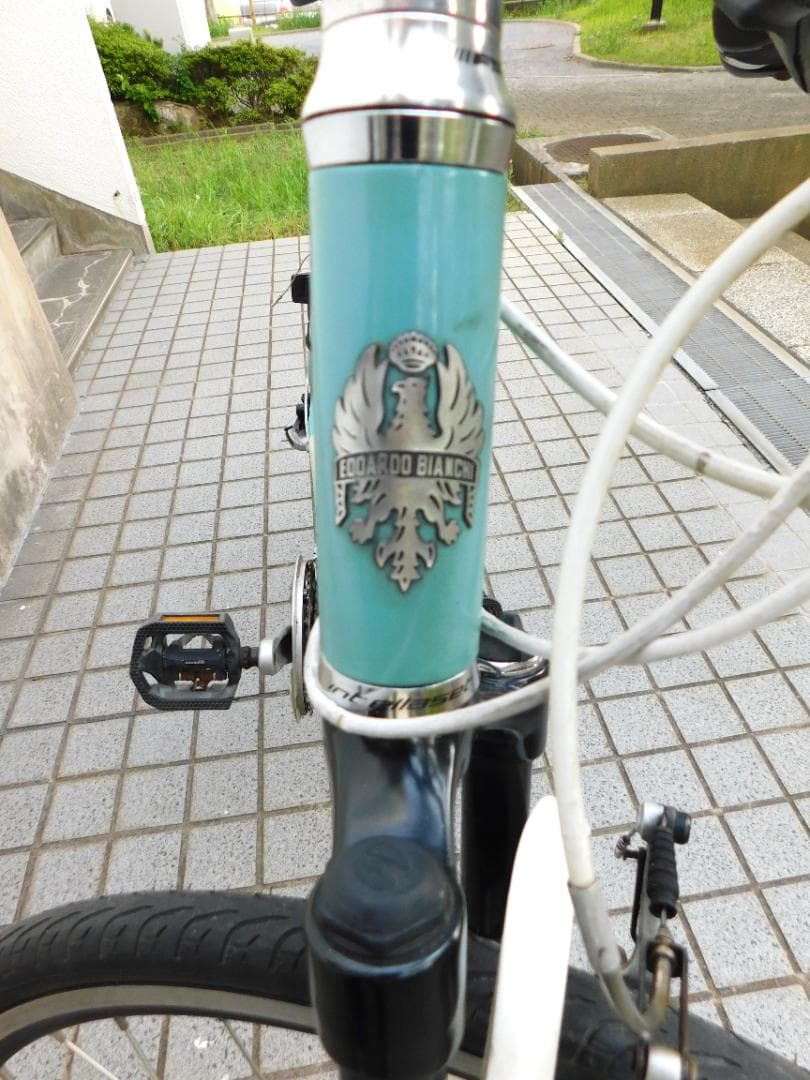 「 　」　　ビアンキ スポーツ　シエロ　ギア　タイヤ、ブレーキOK