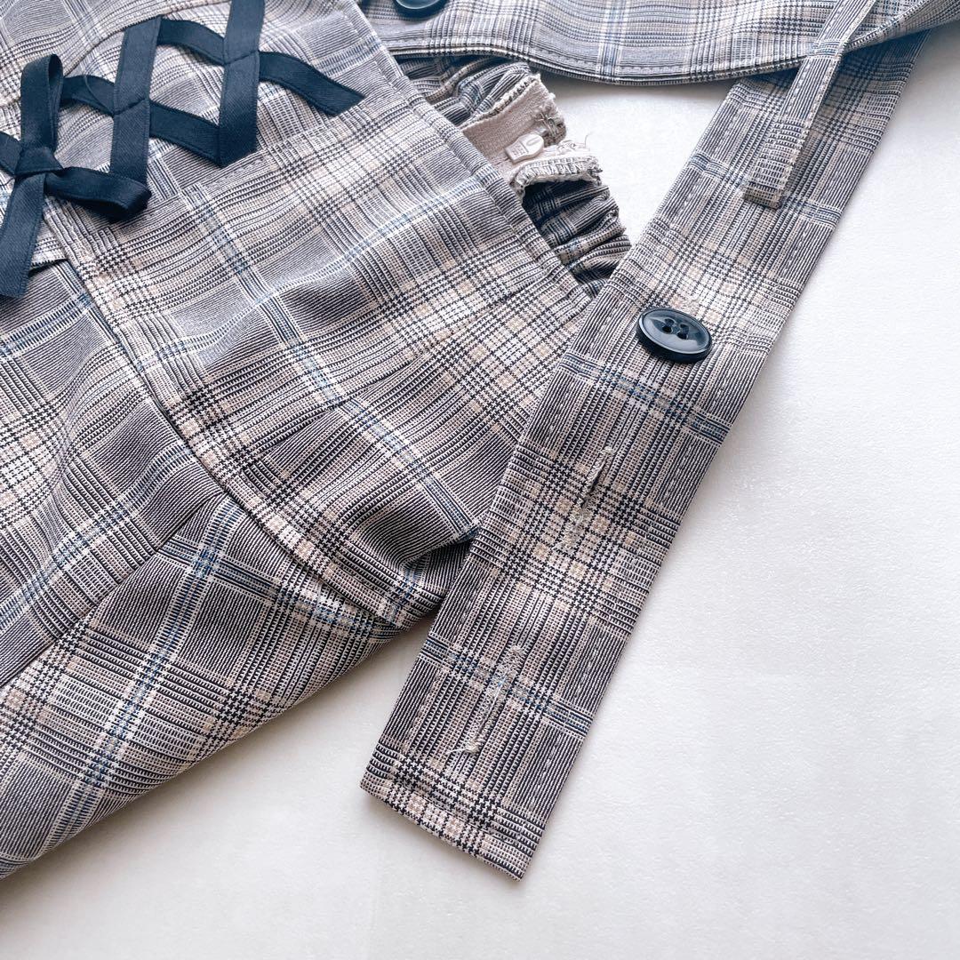 未使用級✨エルアンノアール キッズフォーマル セットアップ スーツ 卒服 150