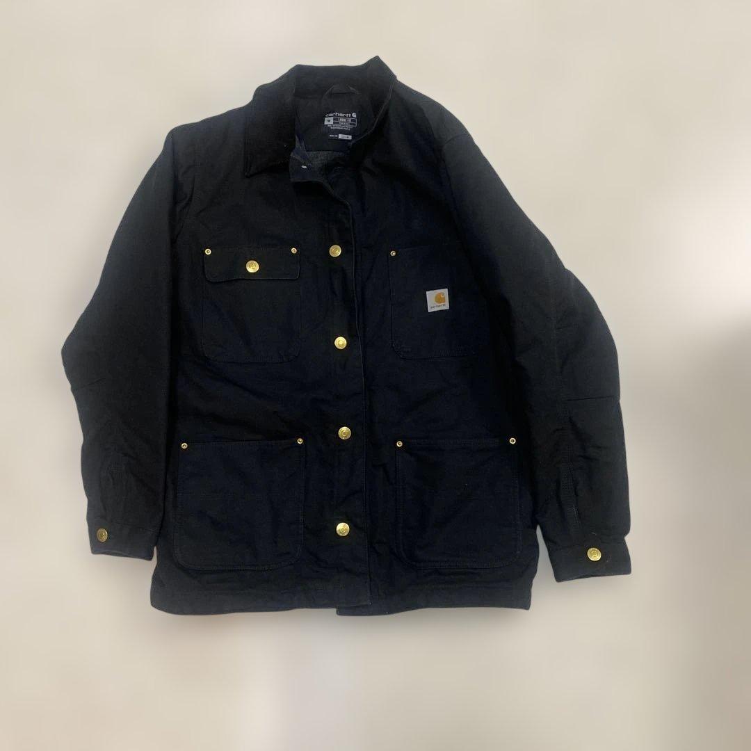 値下げ不可　カーハート　ミシガンチョアコート　ブラック　Mサイズ　ダック