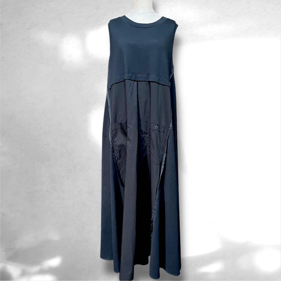 ♥️新品未使用♥️MICALLE MICALLEカットニット×ドッキングワンピース