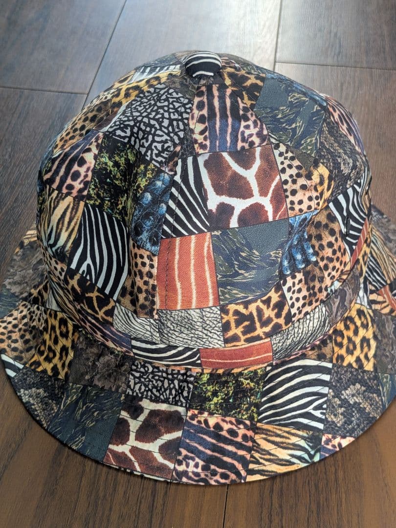 レア NITRAID ナイトレイド クレイジーサバンナ柄 ハット 帽子