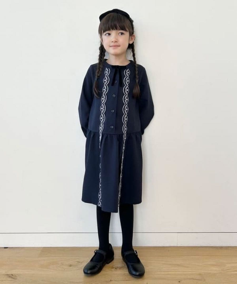 新品未使用　こどもビームス　セレモニーワンピース　130cm 卒園式　入園式