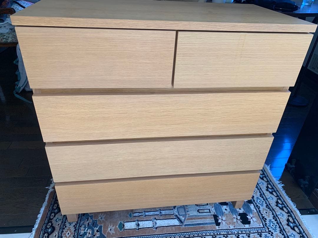 無印良品　4段チェスト