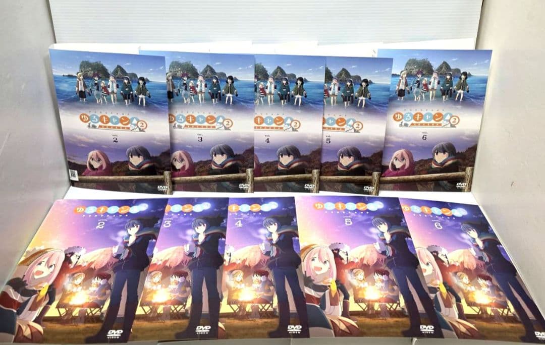 ゆるキャン　アニメ　DVD　全巻セット　1期＋2期＋へやキャン＋映画　全14巻