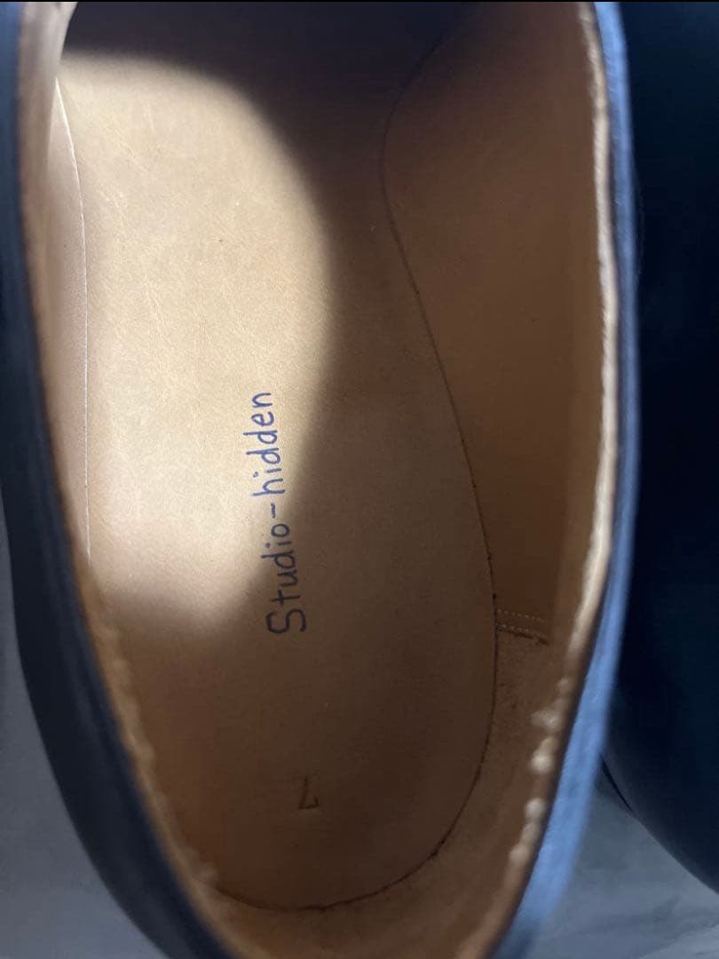 定価93500円　Studio Hidden 東京　ダービーシューズ　新品箱付き