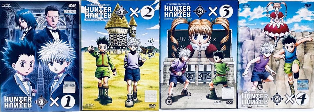 HUNTER×HUNTER 旧　ハンターハンター　【全15巻】DVD 全巻セット