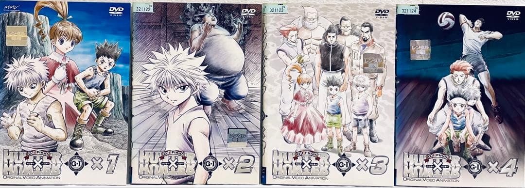 HUNTER×HUNTER 旧　ハンターハンター　【全15巻】DVD 全巻セット