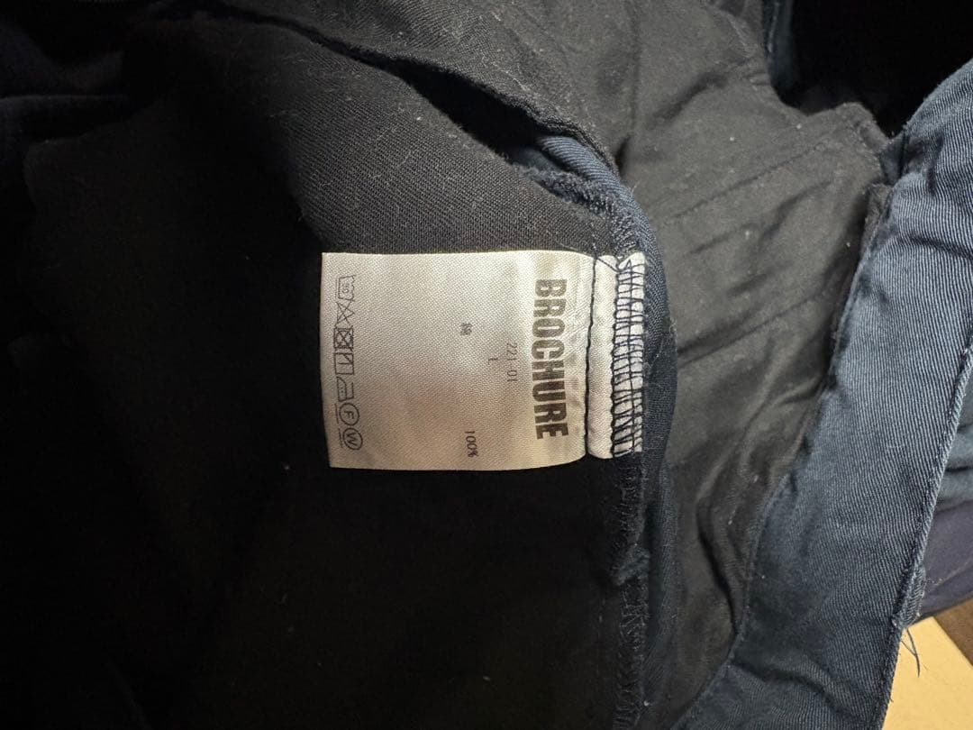 チノ BROCHURE 1P CHINO SSZ NAVY Lサイズ