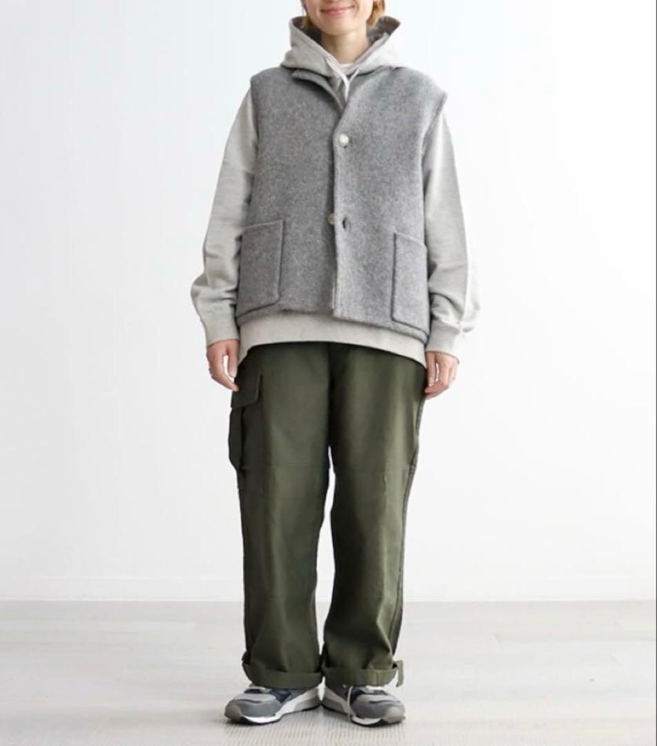 美品　ジオトロワーク ニットベスト　saroサロ別注