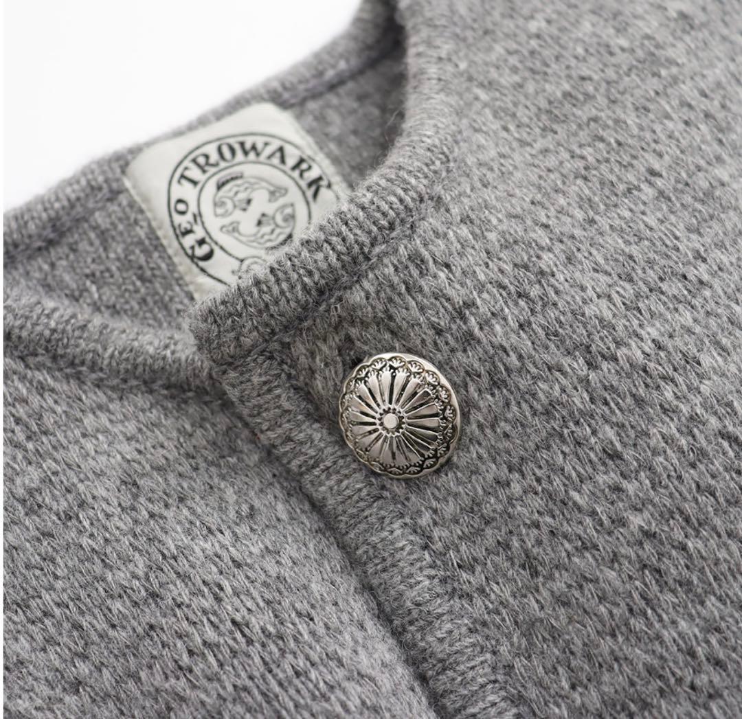 美品　ジオトロワーク ニットベスト　saroサロ別注