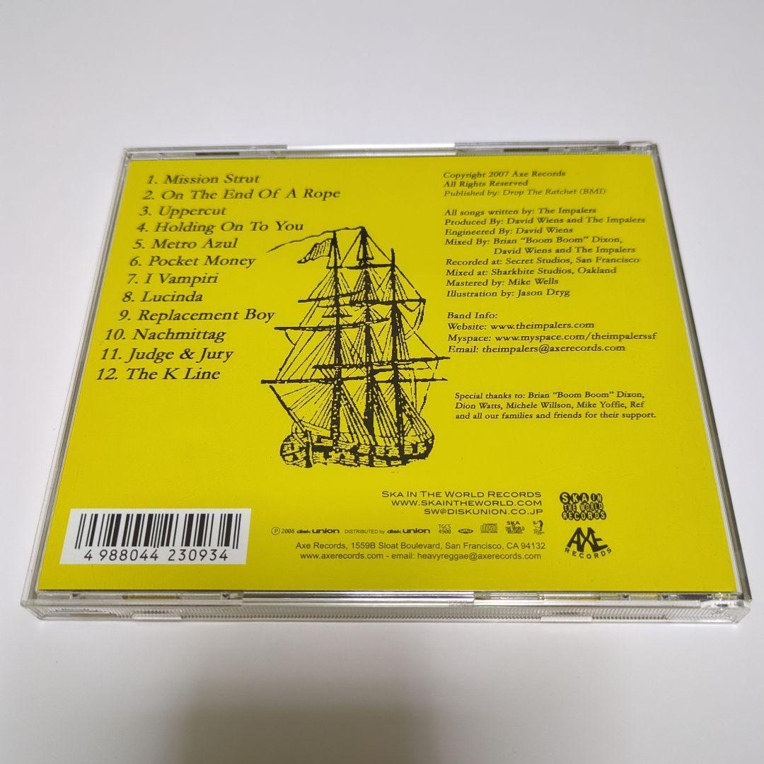 The Impalers ‎– Blood, Rum & Reggae CD