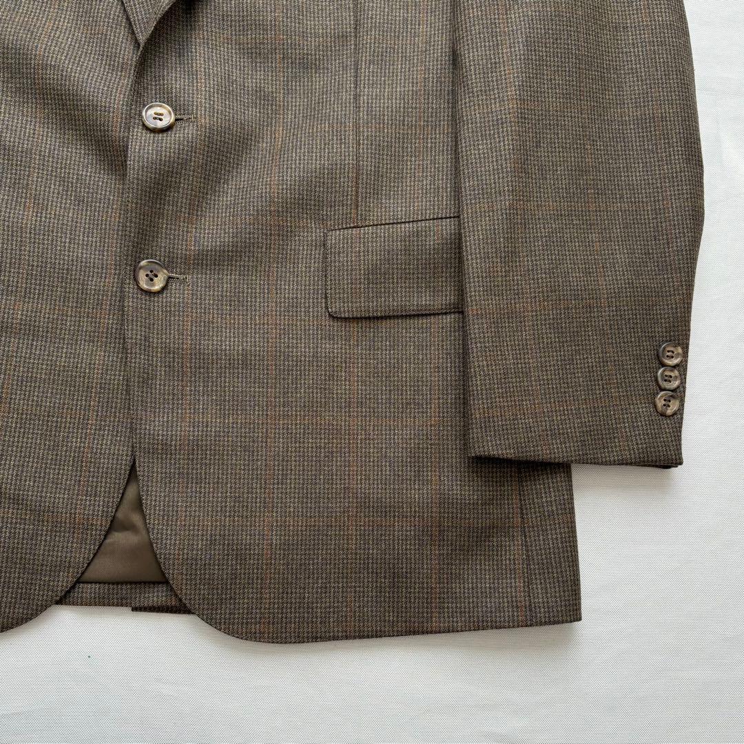 【90s】Brooks Brothers チェック ウール テーラードジャケット