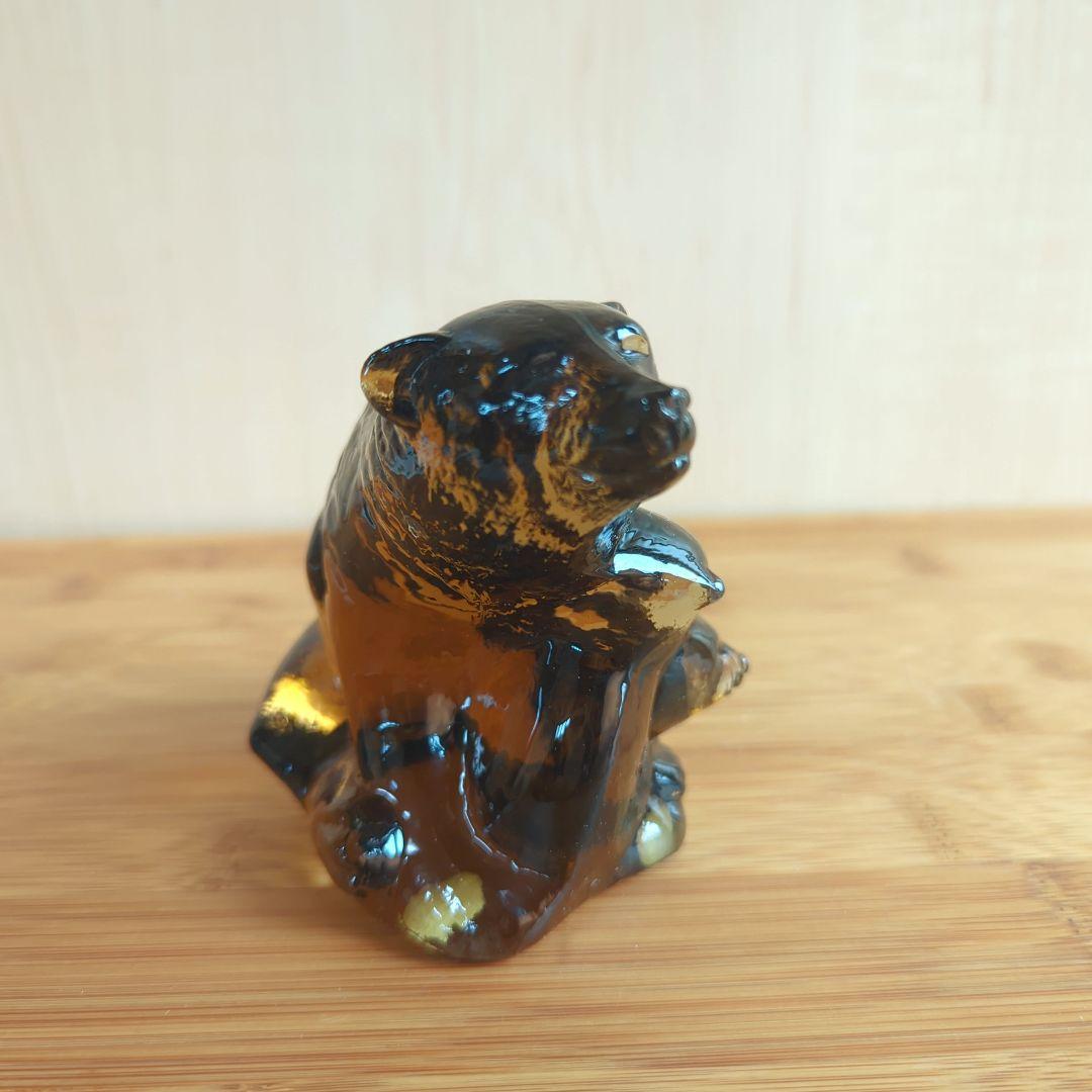 限定4500体 KOSTA BODA WWF 世界自然保護基金 　クマの親子♪