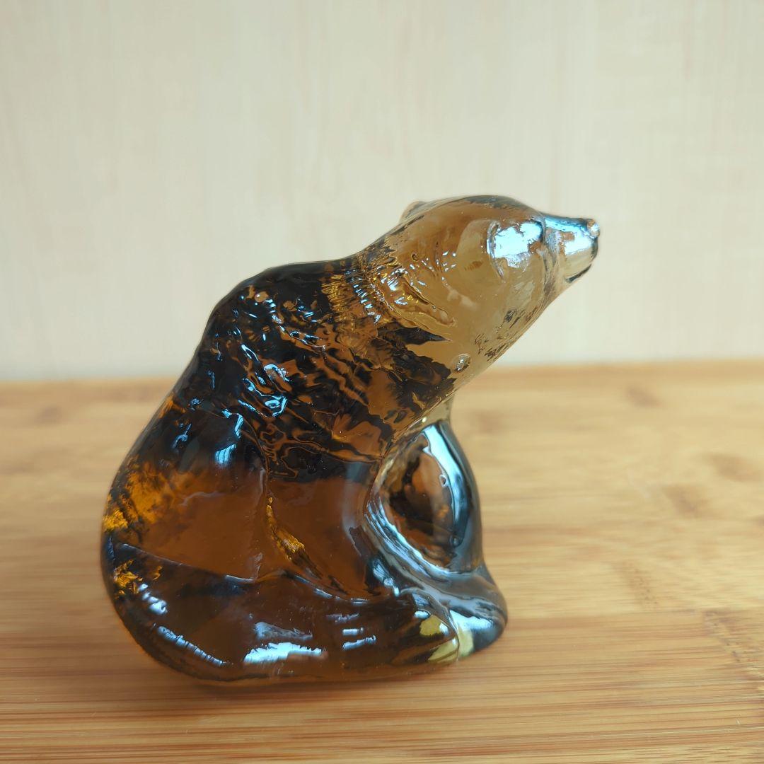 限定4500体 KOSTA BODA WWF 世界自然保護基金 　クマの親子♪